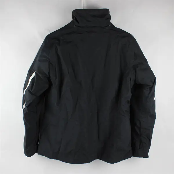 Columbia Omni-Heat Black Zip-Up Jacket Men's Medium MISSING HOOD