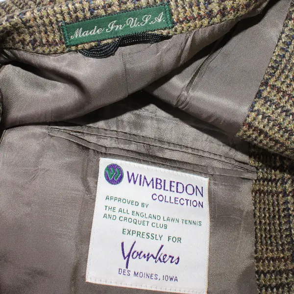 Younkers Wimbledon Collection Tweedy Suit Jacket Men's Size 48