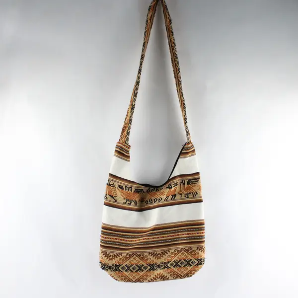 Unbranded Peruvian Woven Boho Shoulder Crossbody Bag