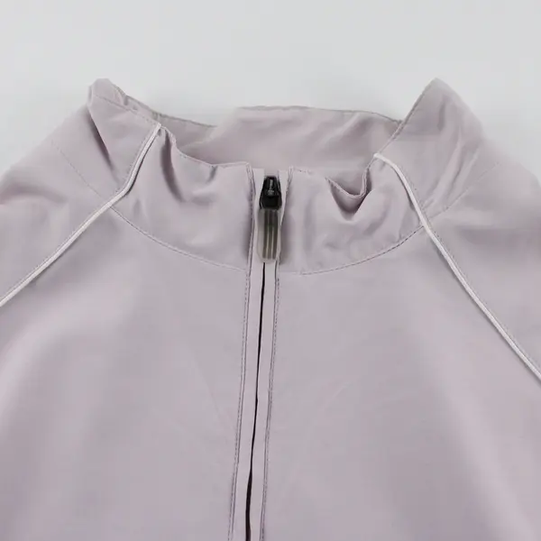 Adidas Women's XL Light Purple Clima-Proof Windbreaker Jacket 