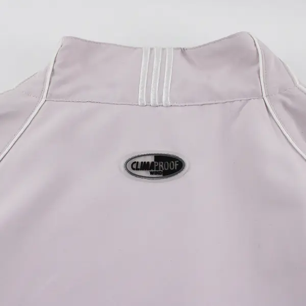 Adidas Women's XL Light Purple Clima-Proof Windbreaker Jacket 