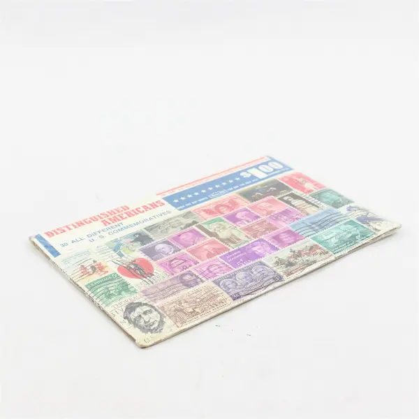 Vintage Honor Bilt Distinguished Americans US Commemoratives 30 Stamp Packet