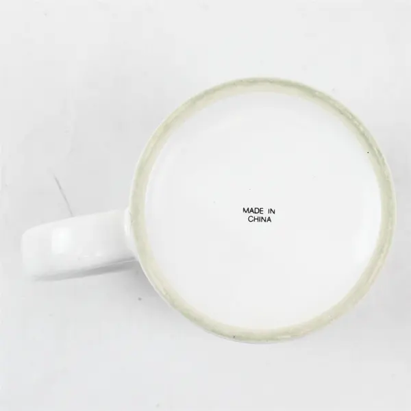 Collector Ceramic White Mug 2002 West Coast Holiday, Vancouver BC 