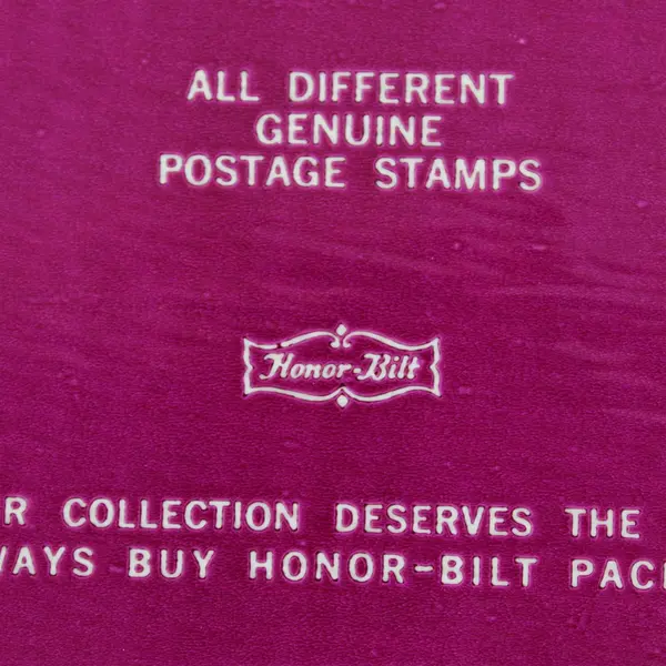 Vintage Honor Bilt Triangle & Diamond Stamps 30 Stamp Packet