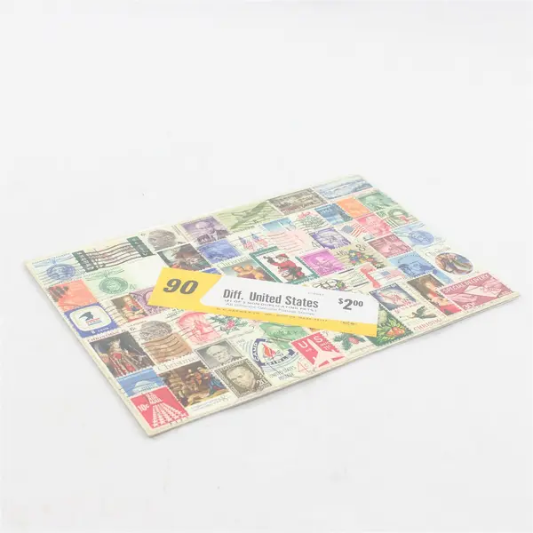 Vintage Honor Bilt Different United States 90 Stamp Packet C9041