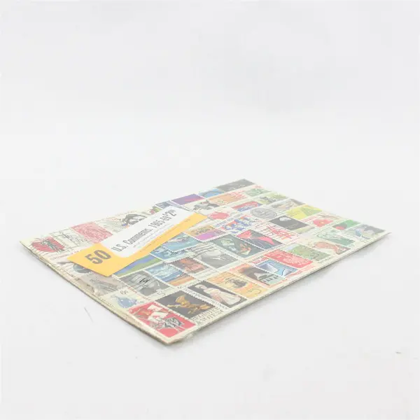 Vintage Honor Bilt United States Commemoratives 1965-69 50 Stamp Packet C9044