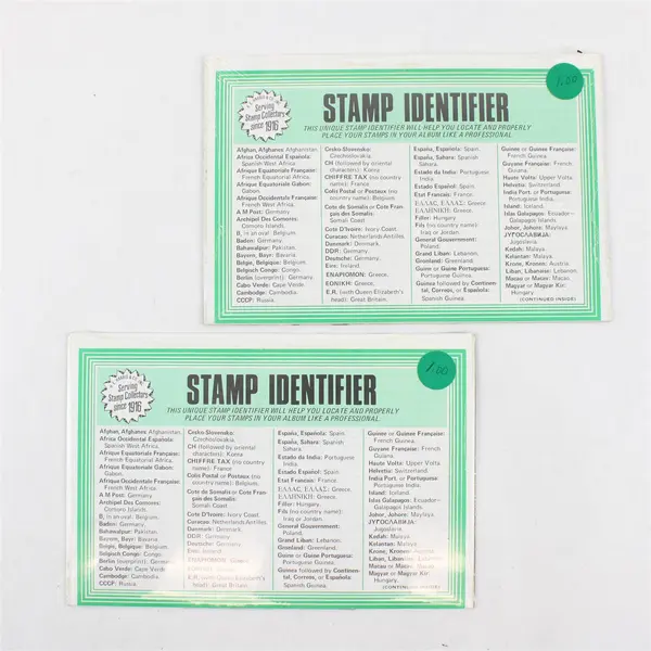 Lot Of 2 Vintage Honor Bilt US Commemoratives 15 Stamp Packets (30 Stamps Total)