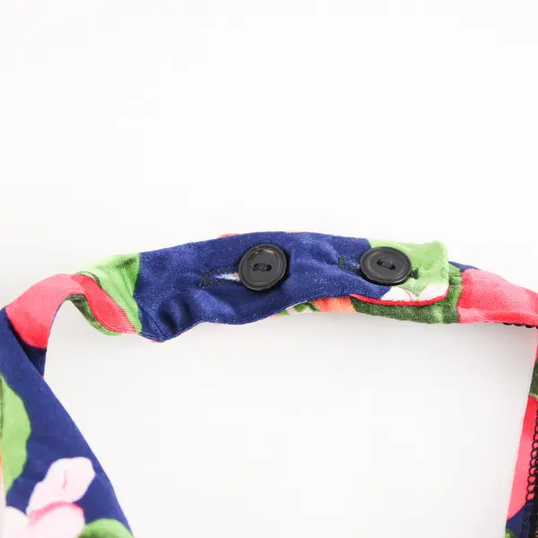 VTG Maxine of Hollywood Women's 16 Multicolor Floral One-Piece Swimsuit