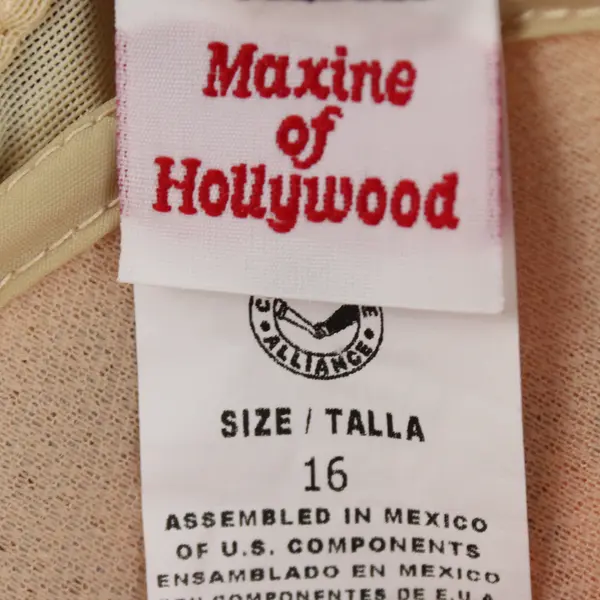 VTG Maxine of Hollywood Women's 16 Multicolor Floral One-Piece Swimsuit