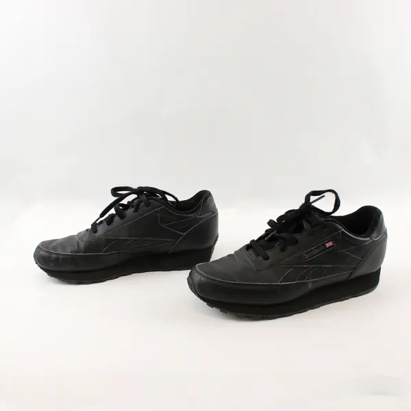 Reebok Black Colorwave Classic Renaissance Sneaker Shoes Men's Size 9
