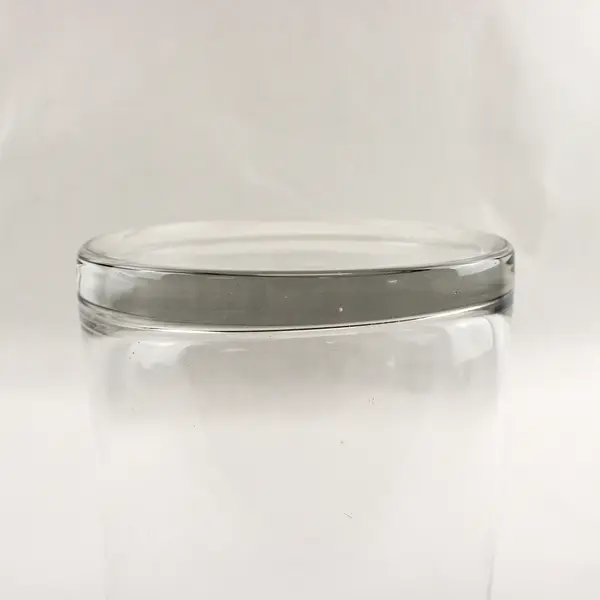 Clear Glass Canister Jar with Sealing Lid 9.25in Kitchen