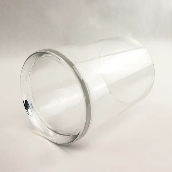 Clear Glass Canister Jar with Sealing Lid 9.25in Kitchen