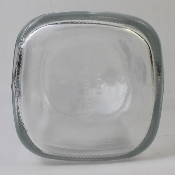 Bormioli Rocco Frigoverre Glass Pitcher Blue Sealing Lid 9in