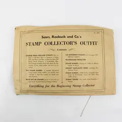 Vintage Sears Roebuck And Co Stamp Collector's Outfit Envelope Only