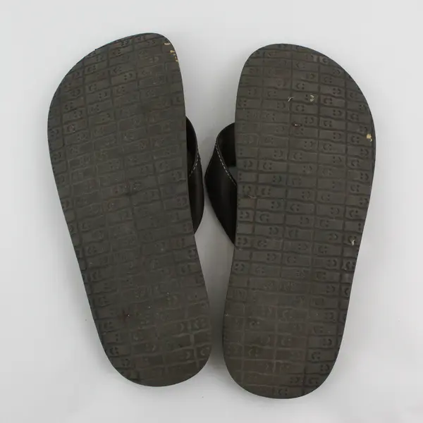 Sanuk Solid Brown Color Beer Cozy Flip Flops Thong Sandals Shoes Men's Size 11