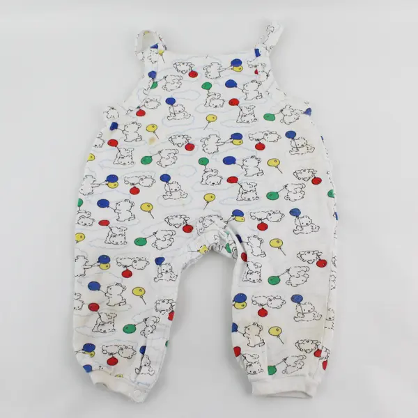 4 Piece Lot of Vintage Baby Boys' Clothes 12 Mos FLAWED