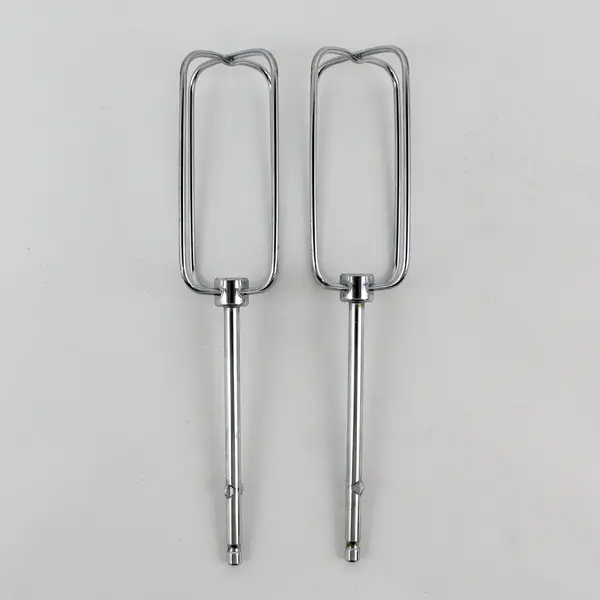 Lot Of 4 Unbranded Assorted Stainless Steel Hand Mixer Beaters Attachments