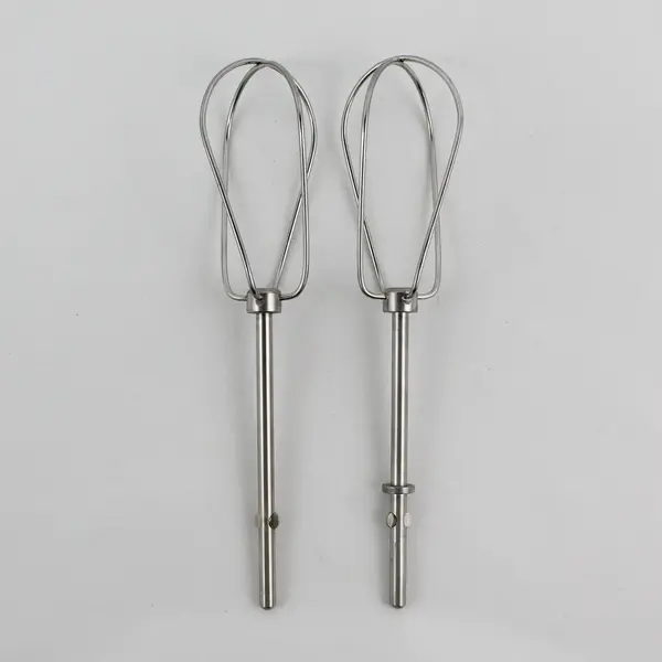 Lot Of 4 Unbranded Assorted Stainless Steel Hand Mixer Beaters Attachments