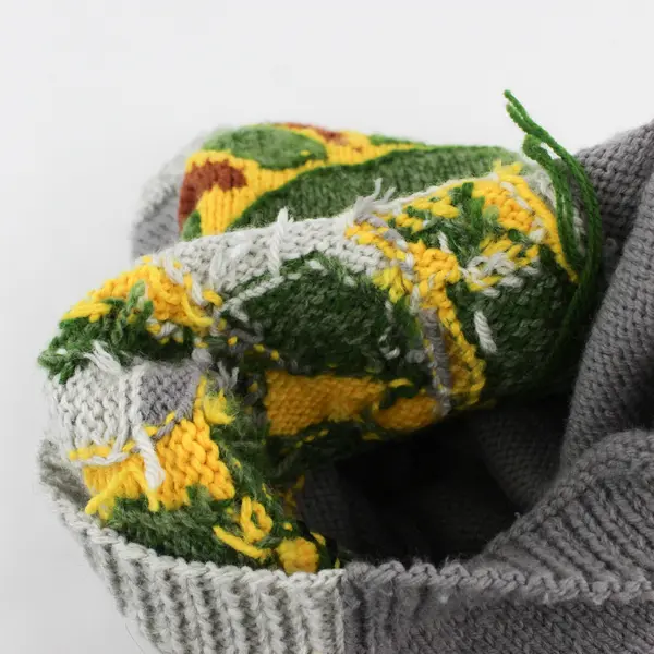 VTG Handmade Stegosaurus Dinosaur Pullover Sweater Boys' Size 3T