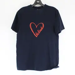 ASOS Be Kind Navy Blue Crew Neck Graphic T-Shirt Women's Small