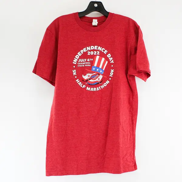 Tultex Champoeg State Park Independence Day Half Marathon T-Shirt Adult Medium