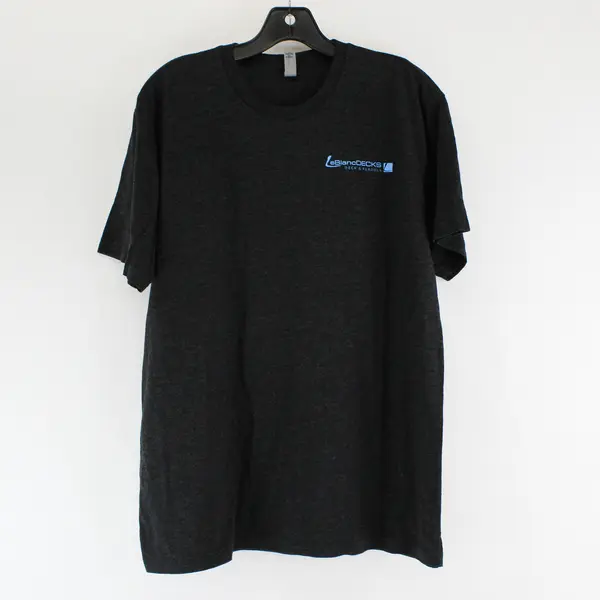 Next Level Apparel LeBlanc Decks Charcoal Gray T-Shirt Men's Large
