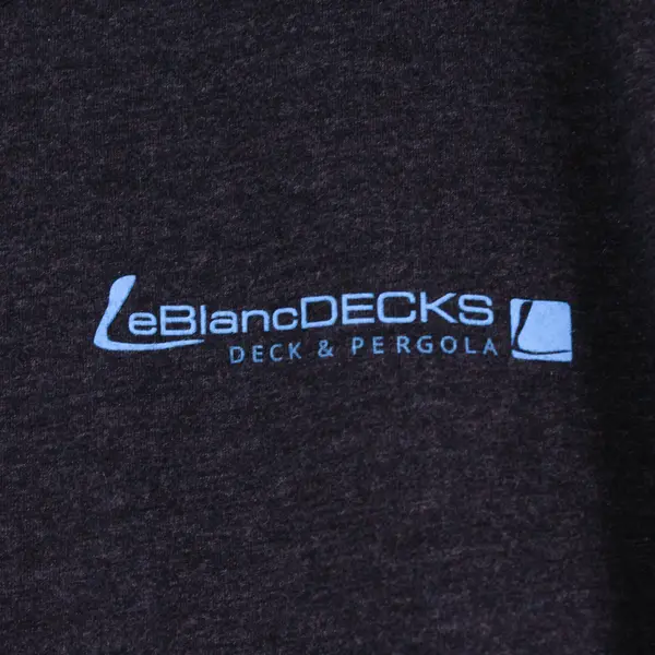 Next Level Apparel LeBlanc Decks Charcoal Gray T-Shirt Men's Large