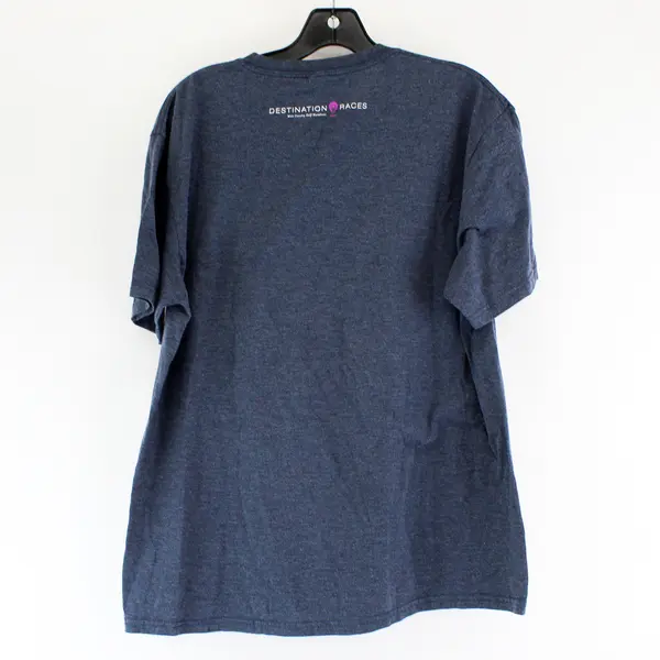 District Made Oregon Wine Country Half Marathon Blue T-Shirt Women's Medium