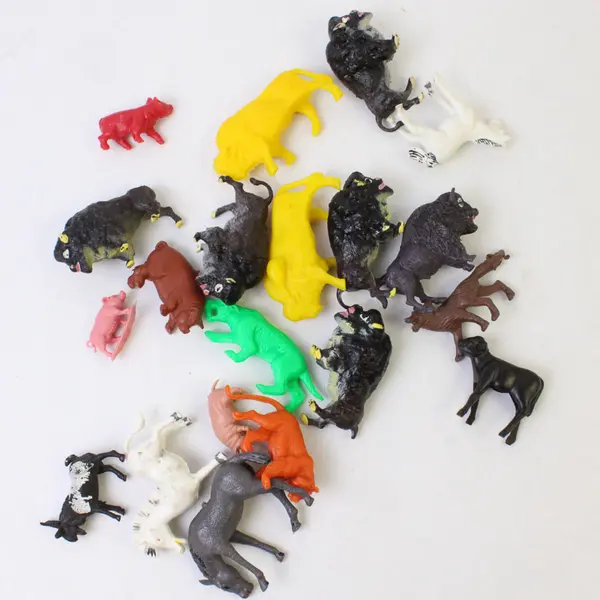 Vtg 1950's Marx Sears Heritage Fort Apache Playset Pieces - 20 Misc Animals