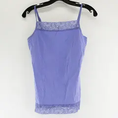 Great Northwest Indigo Lacy Spaghetti Strap Camisole Women's Medium