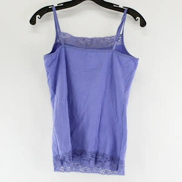 Great Northwest Indigo Lacy Spaghetti Strap Camisole Women's Medium