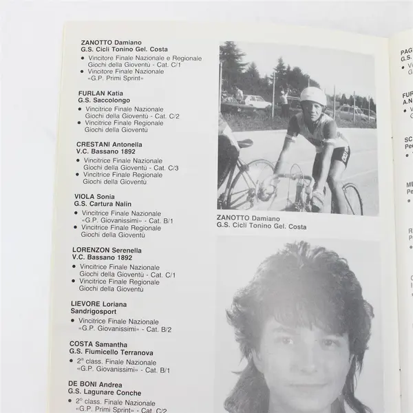 Ciclismo Veneto 1983 Italian Cycling Federation Yearbook Paperback