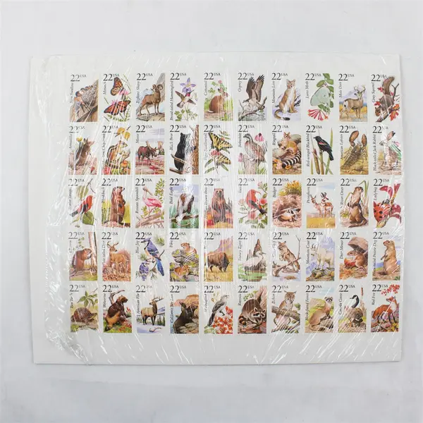 Commemorative Stamp Club 1986-1987 Album Pages Approx 90 US Commemorative Stamps