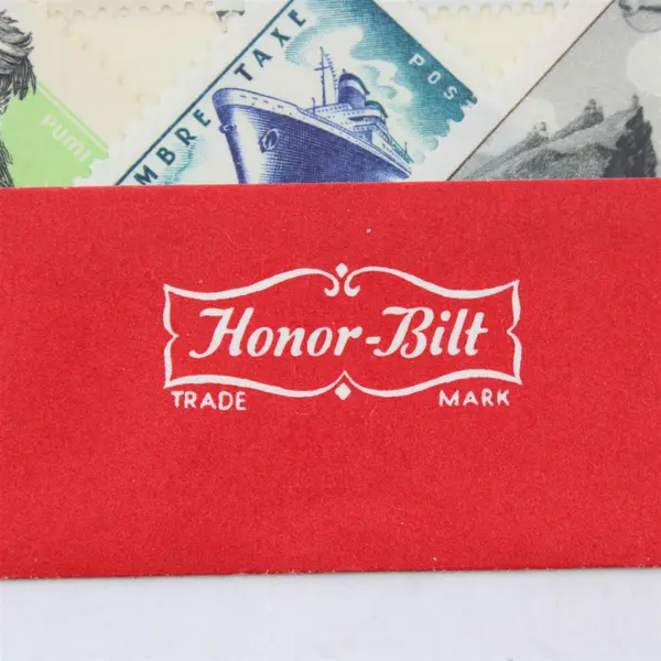 Vintage Honor-Bilt Various Triangle Stamps Stamp Packet #58