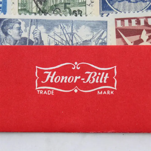 Vintage Honor-Bilt Iron Curtain Stamps Stamp Packet #69 Russia