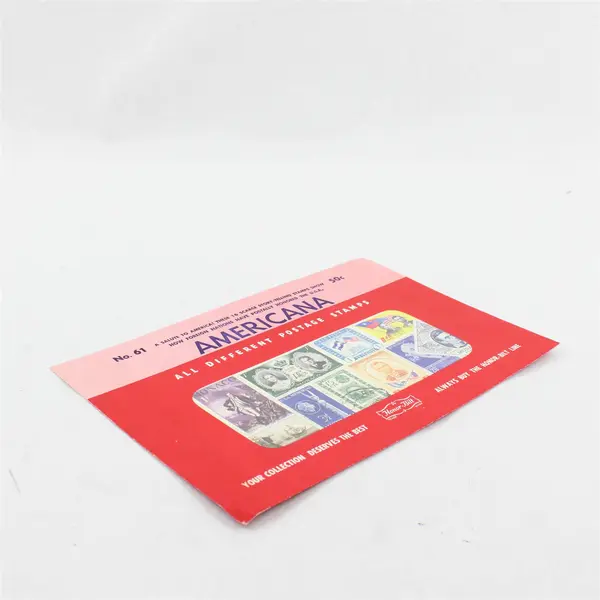 Vintage Honor-Bilt Americana 16 Stamp Packet #61