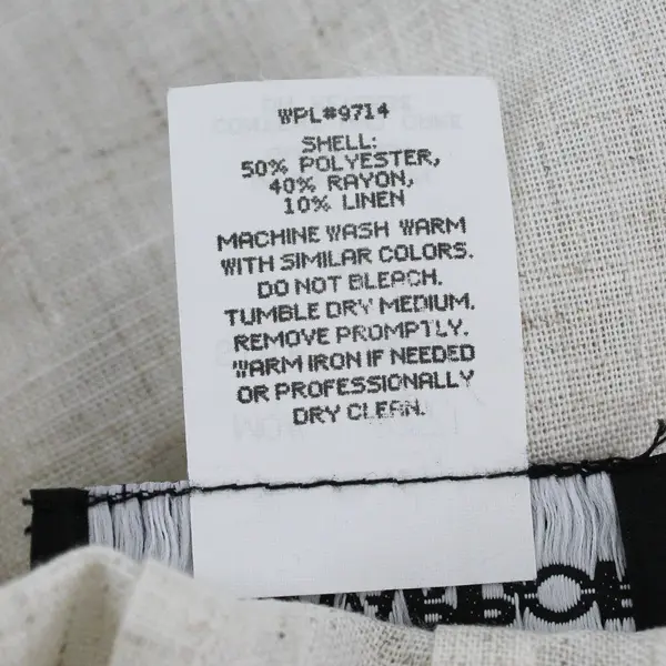 VTG Sag Harbor Off-White Pleated Midi Pencil Skirt Women's Size 16