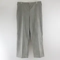 NWT Alfred Dunner Light Gray Straight-Leg Pull-On Pants Women's Size 16