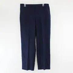 NWT Alfred Dunner Navy Blue Straight-Leg Pull-On Pants Women's Size 16