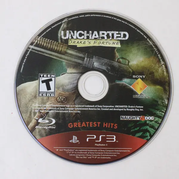 Uncharted Drake's Fortune Greatest Hits PS3 NFR Untested
