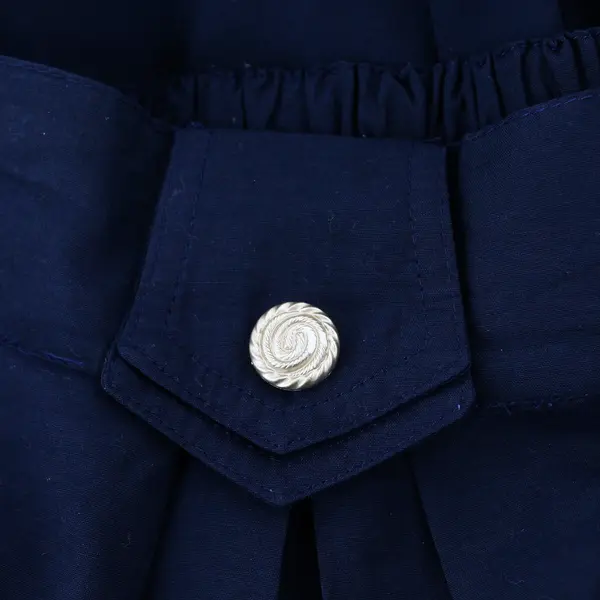 Canda Navy Blue Midi Skirt Women's Size 18