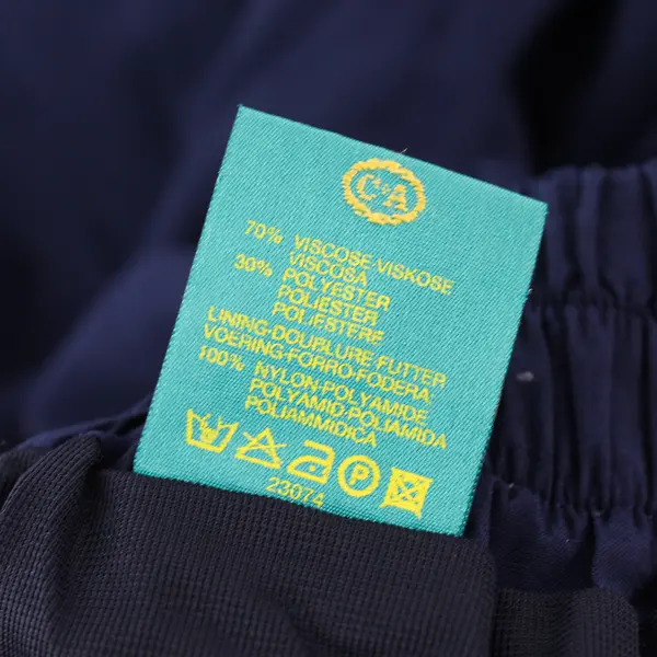 Canda Navy Blue Midi Skirt Women's Size 18
