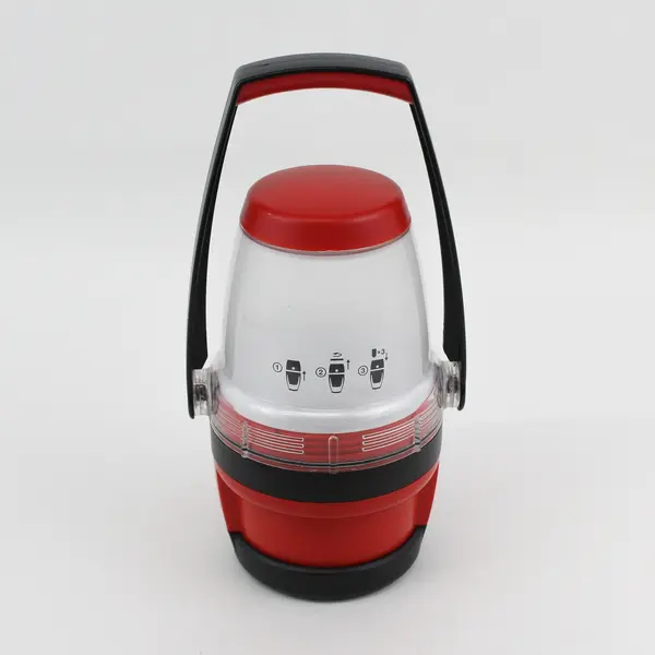 Vintage Energizer LED Red Camping Lantern Light w/Three Settings Works