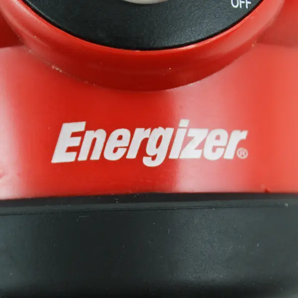 Vintage Energizer LED Red Camping Lantern Light w/Three Settings Works