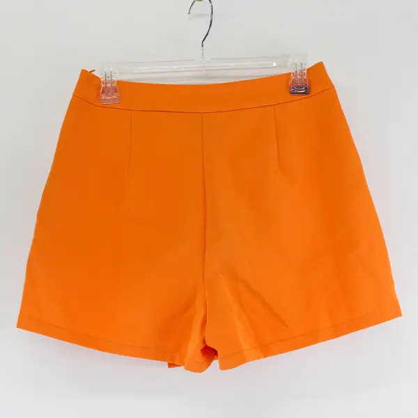 NWT Sincerely Jules Bright Orange Mini Skirt Women's Large