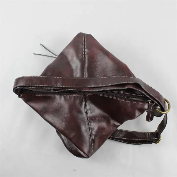 Vintage Nine & Co Brown Faux Leather Convertible By Nine West Women's Sling Bag