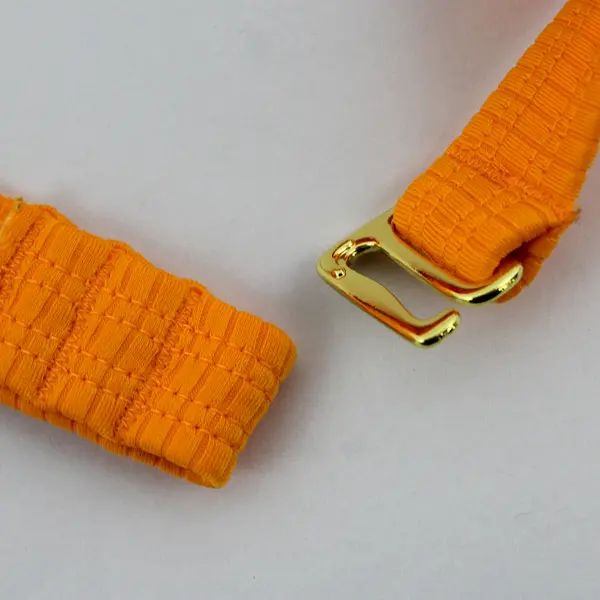 Wild Fable Neon Orange Ribbed Bikini Top Women's Medium 8-10
