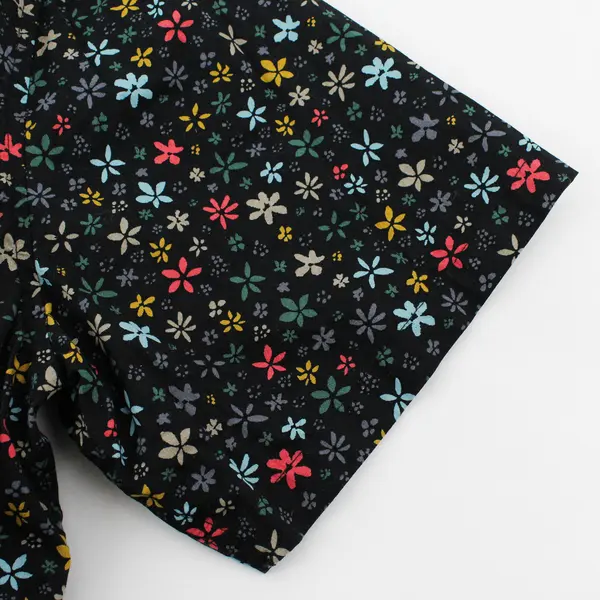 Quiksilver Multicolor Floral Short-Sleeved Button-Up Men's XL