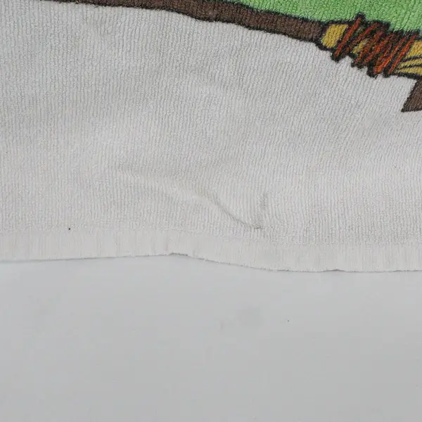 Vintage 90s Disney Tarzan Jungle Legend Beach Towel 28" x 52" Flawed