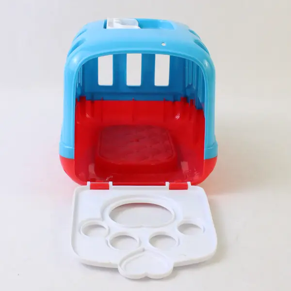 My World My Play Vet Set Carrier - Toy Animal Carrier - 8"x5"